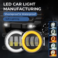 Wrangler Angel lights fog eye yellow white LED 4-inch suitable