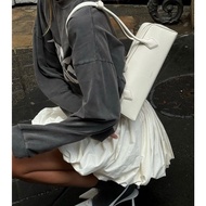 ALAIA  Baguette Bag Sausage Bag, French Niche Long Handle One-Shoulder Underarm Bag, Handbag Commute