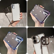 casing oppo a95 5g a94 5g casing tpu Silicone Four-Sided Thickened Protective Case sjfs