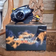 Reel BC Badak Kuat Baitcasting Seahawk Air Blade 7.5:1 Gear Ratio Drag 6Kg Handle Kiri iroly rastaba
