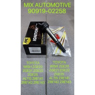 MEAUSU IGNITION PLUG COIL IGNITION COIL MSIC-TY-004 (90919-02258)TOYOTA WISH ZGE20 ZGE21 ZGE22 ZGE25