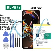 Realme 9i 5G Realme 8i C33 C35 C31 C30 C30S Narzo 50i 50A Prime battery Blp877