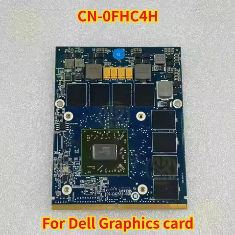 0FHC4H For Dell Precision M4600 M4700 M6600 M6700 M6800 M4800 M6000 2GB Graphics Video VGA Card CN-0