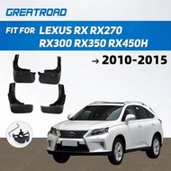 Car Mud Flaps For LEXUS RX RX270 RX300 RX350 RX450H 2010-2015 Splash Guards Mudflaps Mudguards Acces