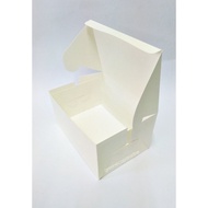 Paper Cake Box White 100 pieces 4" x 6"