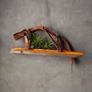 荷蘭傳統木製冰刀溜冰鞋組/植栽花器(ISA-11)