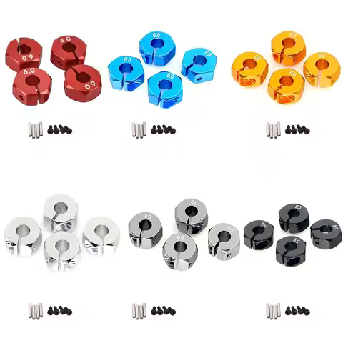 12mm Universal Wheel Hex Hub Adapter for HSP Sakura 1/10 Scale RC sports car off-road car bigfoot ca