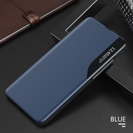 Smart Window View Magnetic Leather Flip Case For Samsung Note 8 9 10 Plus Note 20 Ultra Cover
