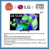 FREE SHIPPING  LG OLED evo C3 77 inch 120Hz Dolby Vision & HDR10 4K UHD Smart TV (2023) OLED77C3PSA