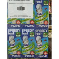 Prodac Speedy Test 6 in 1 PH,GH,KH,NO2,NO3 And Chlorine CI2