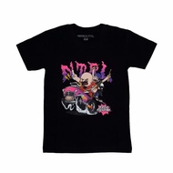 Official Merchandise Baju Anak NTRL X JUNIORROCKSTAR BLACK