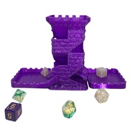 Soayone Tower Castle Retro DND Dice Rolling Tower Dice Tower Dungeons and Dragons Dice Jail D&D Acce