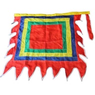 Magic Flag - Five-Colored Flag size 0.6x0.6m, 1x1m, 1.2x1.2m, 1.5x1.5m, 2m