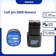 Pin 4 cell Navara 18v chính hãng bảo hành 8 tháng