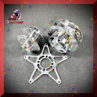 Cặp Đùm SatriaRaider Fi mạ Crom MS10