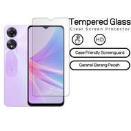 Tempered GLASS Clear OPPO A98 5G A78 5G A78 A58 A38 A18 SCREENGUARD Anti-Scratch TEMPERED GLASS SCRE