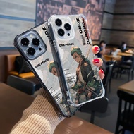 Luxury Anime O-One Piece Luffys Phone Case for VIVO X100 X90 Ultra X80 iQOO 12 11 Z9 Z9x Z8x Z7 Z7x 