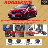 TOYOTA WISH 2009-2019 REAR CARGO BOOT TRAY CAR ACCESSORIES HIGH QUALITY
