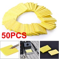 50pcs Soldering Iron Sponges Solder Solder Solder Sponge