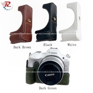 Canon EOS R50 PU Camera Half Body Case Cover For Canon EOS R50