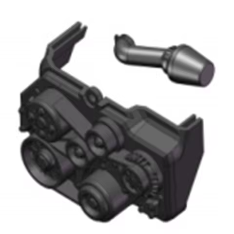 RGT Motor Cover Front R86565 for EX86190 EX86150 RESCUER 1/10 Crawler 4WD Real Hard-core R/C Off-roa