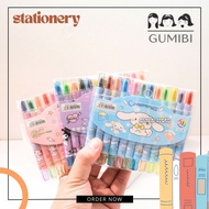 SANRIO MINI ROTATING CRAYON PUMPKIN TWIST CRAYON CONTENTS 12 PCS COLOR SANRIO ROTATING CRAYON STICK