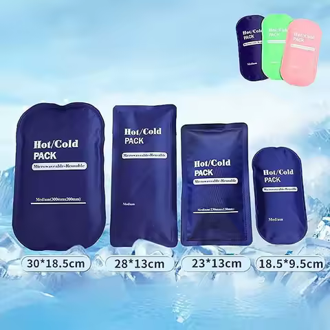 Portable Ice Pack Gel for Lunch Box Reusable Diabetes Insulin Cooling Bag Cold Freezer Gel Ice Cubes