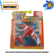 MERAH Matchbox MBX Sky Busters Snow Explorer Red Airplane 939F