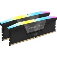 CORSAIR VENGEANCE RGB DDR5 32GB (2x16GB) 6400Mhz C32 1.40V - Black