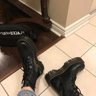 Dr. Martin Thick-Soled Martin Boots - Leather Women's Short Boots | Fall/Winter Style