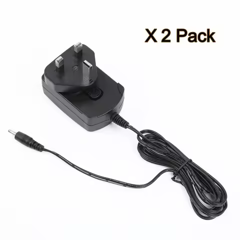 2 Pack Travel Charger 5.9V 750mA for ACP-12 for Airbus Cassidian EADS BLN-5i Battery, THR880i, TH1n,