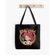 Jessie Take Me To The Wild West Toy Cartoon - Toy Kids Movies Tote Bag Black (4)