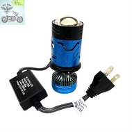 Đèn Pha led Bi cầu Mini C300[ Mã T92] - Công Suất 90W - Điện áp 12-24V Có tâm trợ pha Laser vàng.