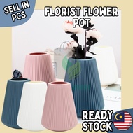 MELLOWMART Florist Flower Pot Bucket Plastic Flower Vase Pot / Pasu Bunga Pasu Gubahan Bunga Pot Bun