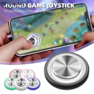 TIMEKEY 1Pc Round Game Joystick For Mobile Phone Rocker Tablet Metal Button Controller With Suction 
