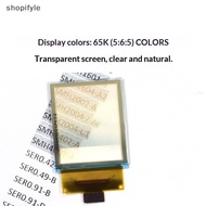 shopifyle Transparent 1.5 Inch PMOLED Display 128x64 65K Colors SPI for Raspberry Pi DIY Wearable Pr