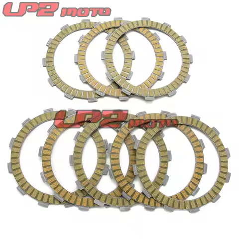Clutch Friction Plate Discs for Suzuki XF650 Freewind 1997-2002 DR800 1990-1997 DR750 SJ/SK 1988-198