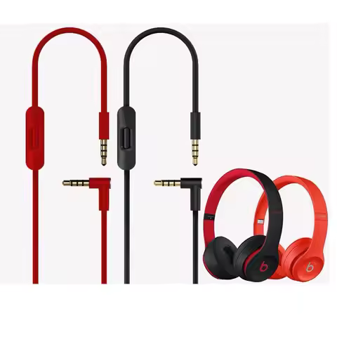 Suitable for Beats Solo/Solo HD/Solo2/Solo3/Mixr/studio2/studio3/pro headphone cable 3.5mm to 3.5mm 