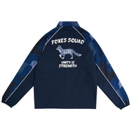 LEICESTER CITY FOXES SQUAD COACH JACKET – NAVY TONE NV