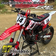 HONDA CRF 150 L NEW SUPERMOTO MOTORCYCLE DECAL STICKER CRF 150 OLD/CRF 230/CRF 250/CRF 110/CRF 450