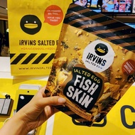 Daigou Imported Singapore IRVINS Yellow Duck Salted Egg Yolk Potato Chips/Salted Egg Fish Skin Bagge