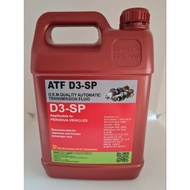 SHOGUN ATF D3-SP Automatic Transmission Fluid ATF D3SP SP3 (3L) For Myvi Alza Bezza Aruz Axia