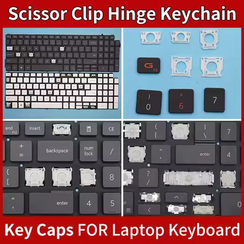 Replacement Keycaps Scissor Clip Hinge For DELL Inspiron 15-5502 5509 5505 5510 5590 5591 5598 5593 