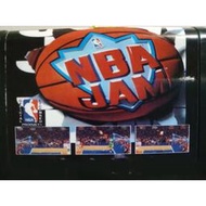 SEGA-MD卡帶-NBA-JAM籃球（注意說明）