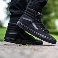 VANS SK8 UNISEX TRAINERS IN BLACK Retro high-top casual sneakers VN000TS9BJ4