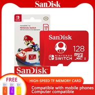 Sandisk 1TB Memory Card Class 10 128GB 256GB 512GB Miniature TF/SD Memory Card 32GB 64GB Flash Card Suitable for Smartphone/Nintendo/Computer/CCTV Camera Monitoring