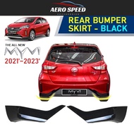 HC Cargo Perodua Myvi G3 2023 Rear Skirt Gear Up New Facelift Bumper Body Kit - New Model Accessorie