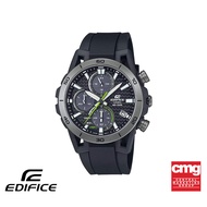 CASIO นาฬิกาข้อมือผู้ชาย EDIFICE รุ่น EQS-960PB-1AVUDF สายเรซิ่น สีดำ Black One