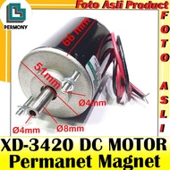 PROMO- XD3420 DC MOTOR 12V - 24V 30 WATT DINAMO XD-3420 30WATT