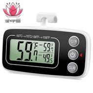 Fridge Thermometer, Digital Refrigerator Thermometer Waterproof Fridge Freezer Thermometer Monitor for Home